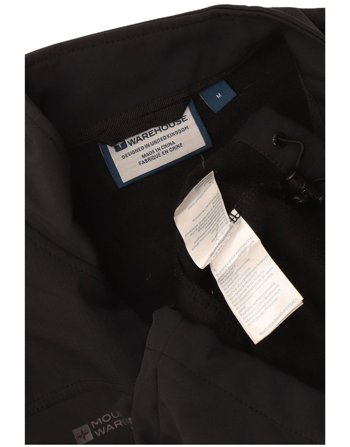 Mountain Warehouse Herren-Windbreaker-Jacke mit Grafik, UK 38, Mittelschwarz
