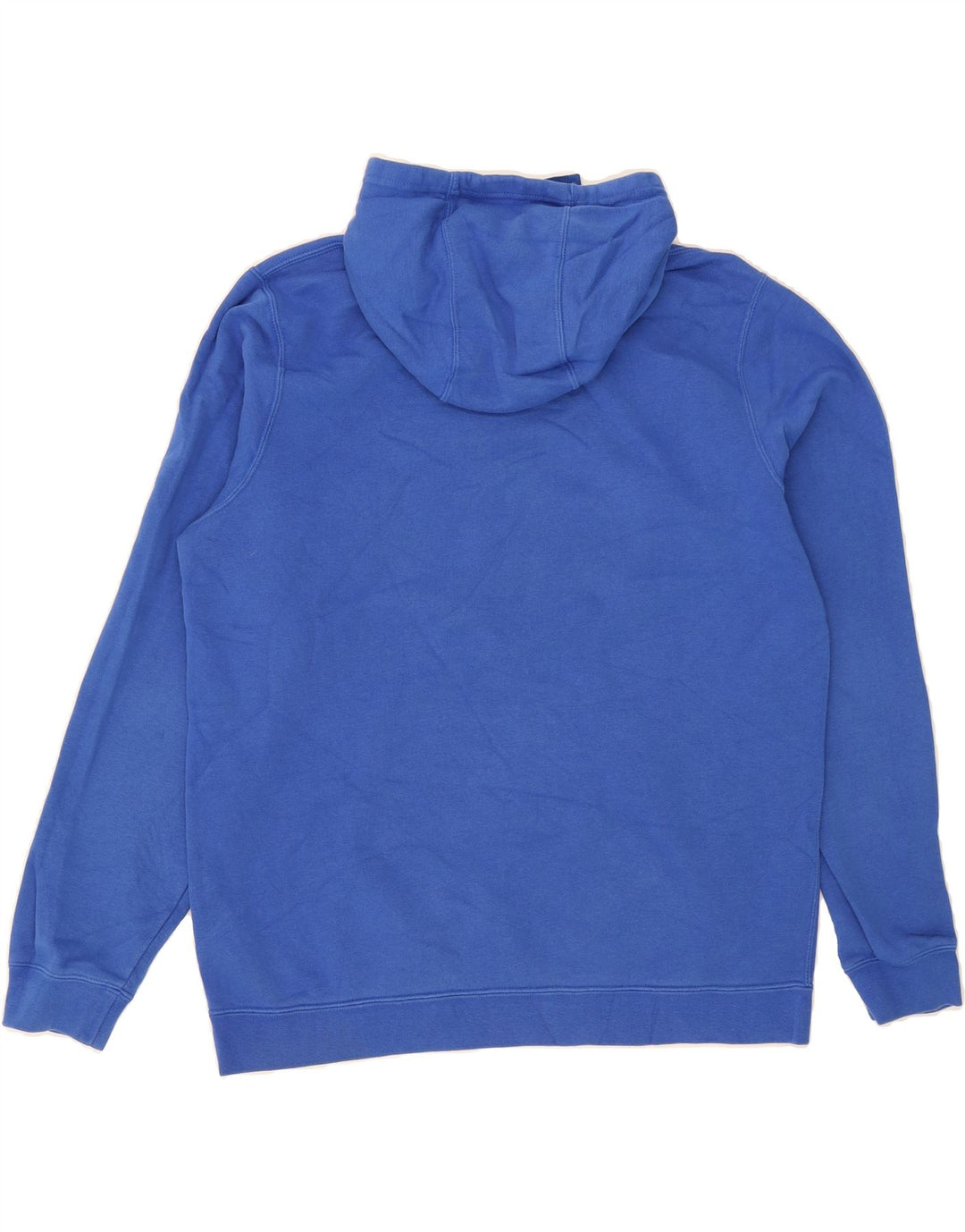 NIKE Mens Graphic Hoodie Jumper Large Blue Cotton Vintage Nike and Second-Hand Nike from Messina Hembry 