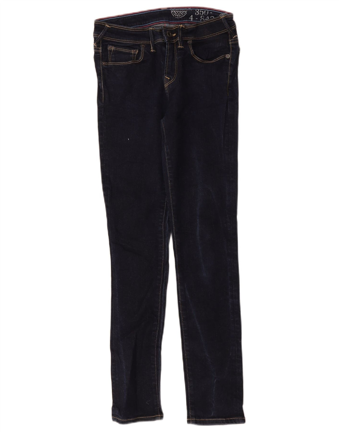 Jack Wills Damen Skinny Jeans W26 L30 Marineblau