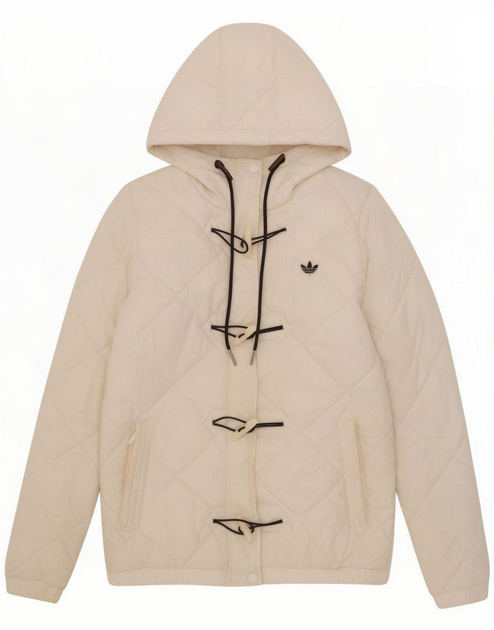 Adidas Damen Wattierte Jacke EU 34 Small White Sports