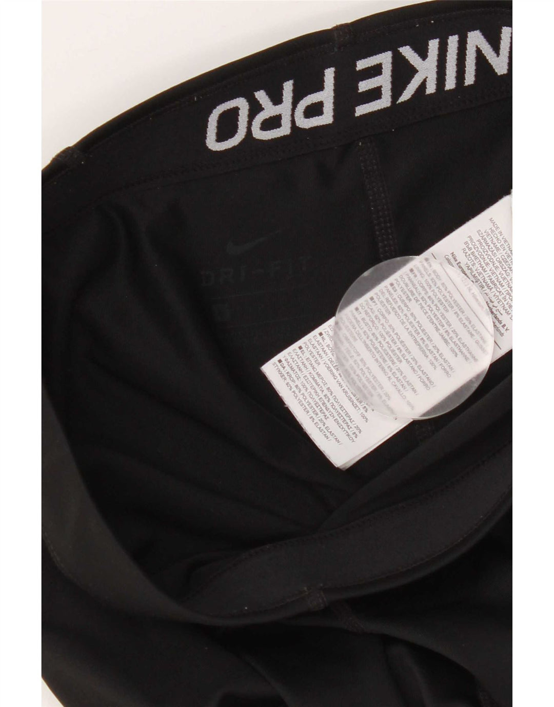 Nike Damen Capri-Leggings mit Grafik, Größe S, Größe S, Schwarz, Polyester