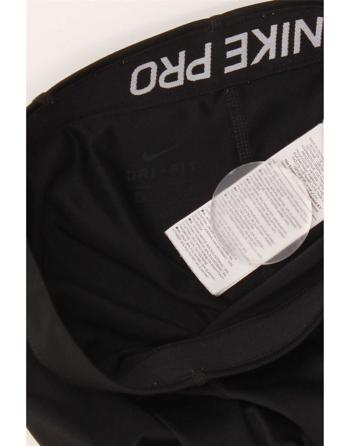 Nike Damen Capri-Leggings mit Grafik, Größe S, Größe S, Schwarz, Polyester