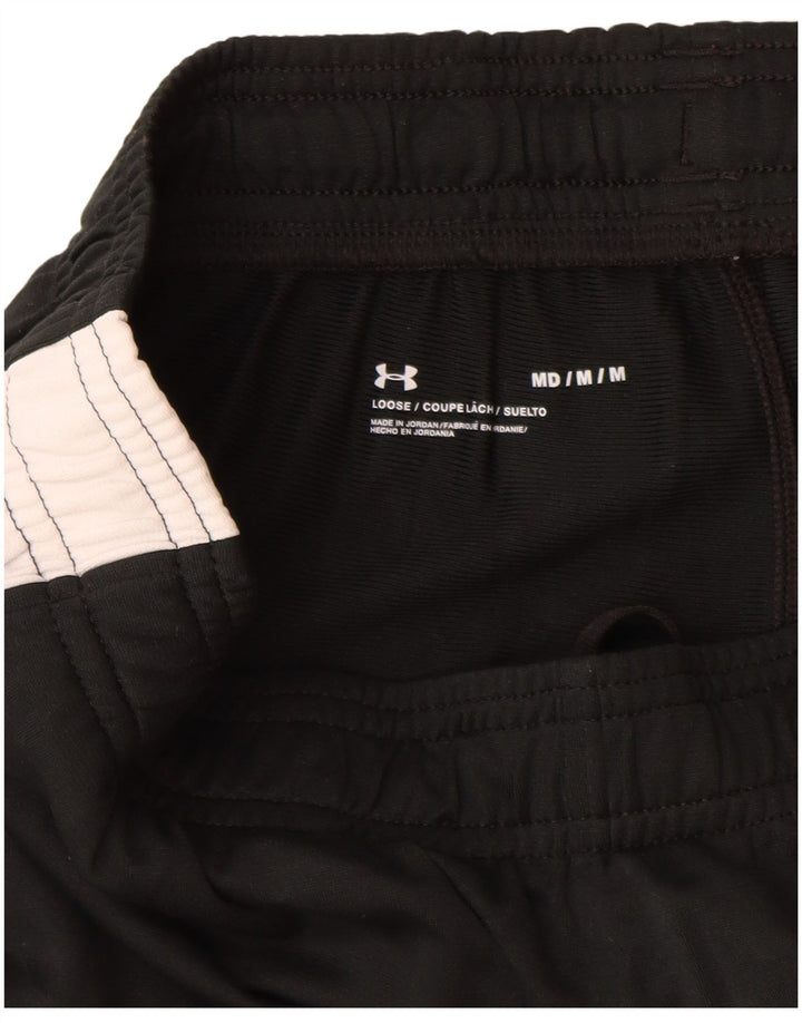 Under Armour Jungen-Trainingshose, 9–10 Jahre, Mittelschwarz, Farbblock