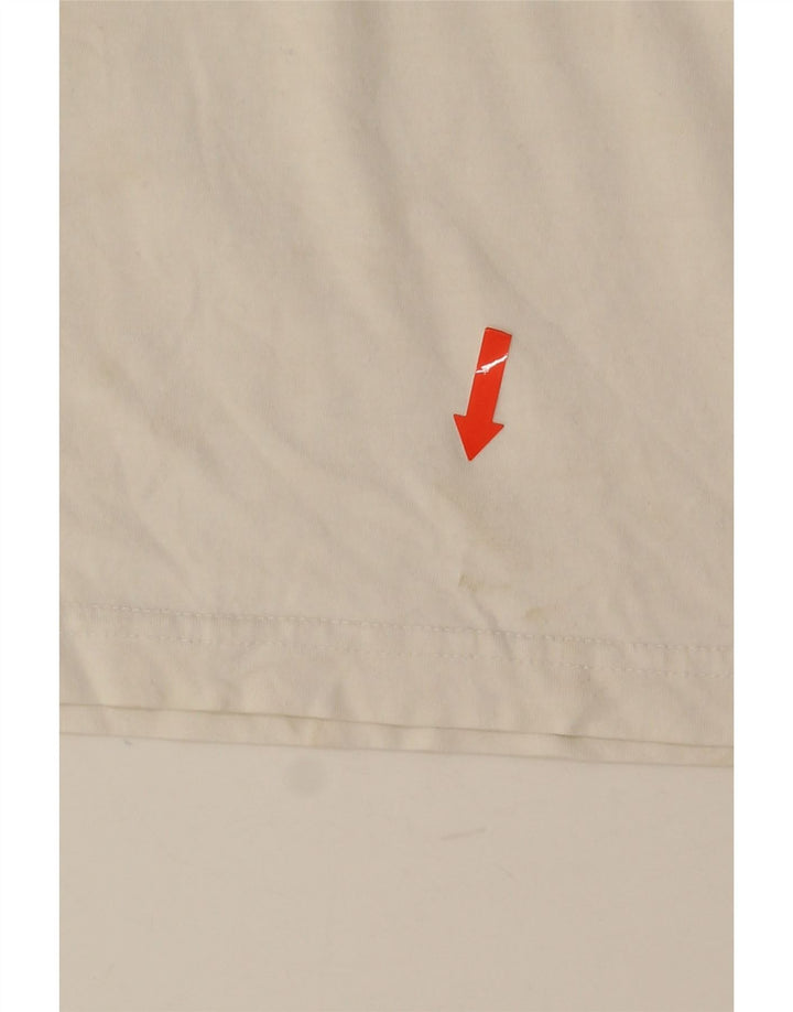 Quiksilver Herren-T-Shirt mit normaler Passform, mittelweißer Baumwolle, mit Grafik