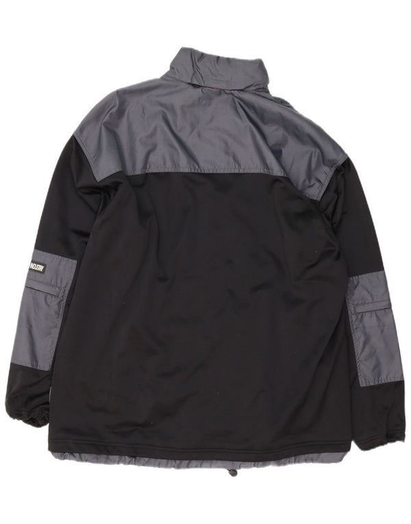 Herod Sport Herren Utility Jacke UK 42 XL Schwarz Colourblock Polyester