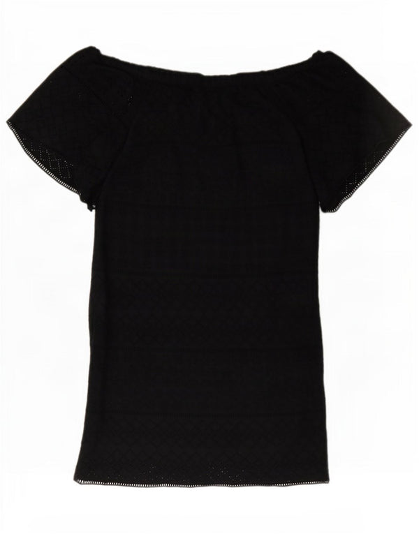 Schulterfreies Kleid für Damen von Ralph Lauren, US 6, Mittel, Marineblau, Argyle/Diamant