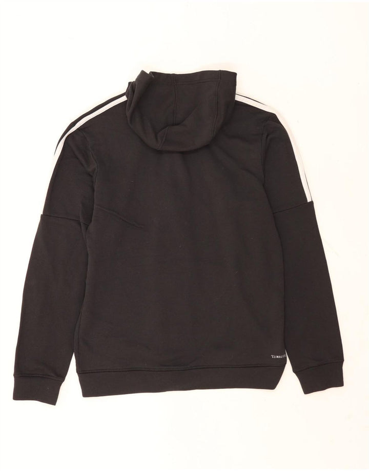Adidas Herren Climalite Zip Hoodie Pullover Medium Schwarz Polyester