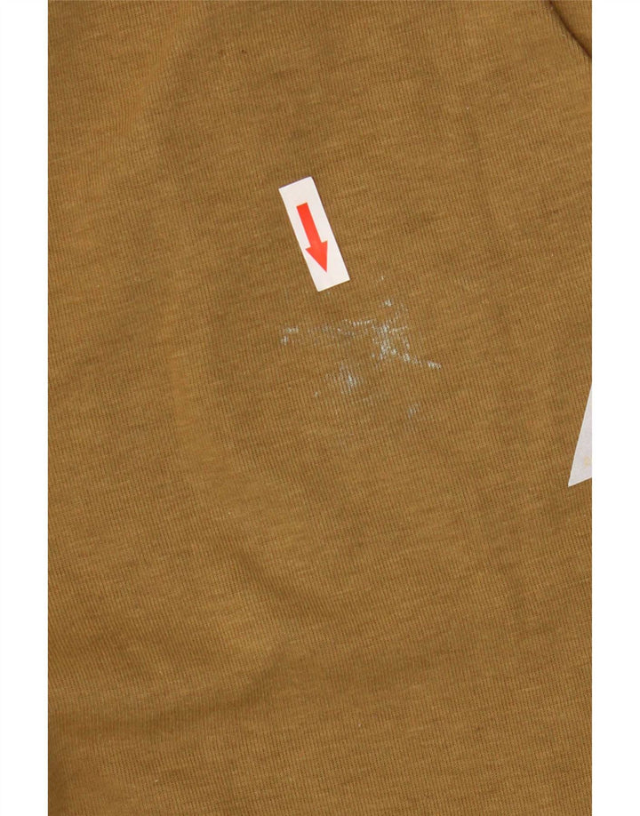 Zara Herren-Trainingshose, Jogginghose, groß, braun, Polyester