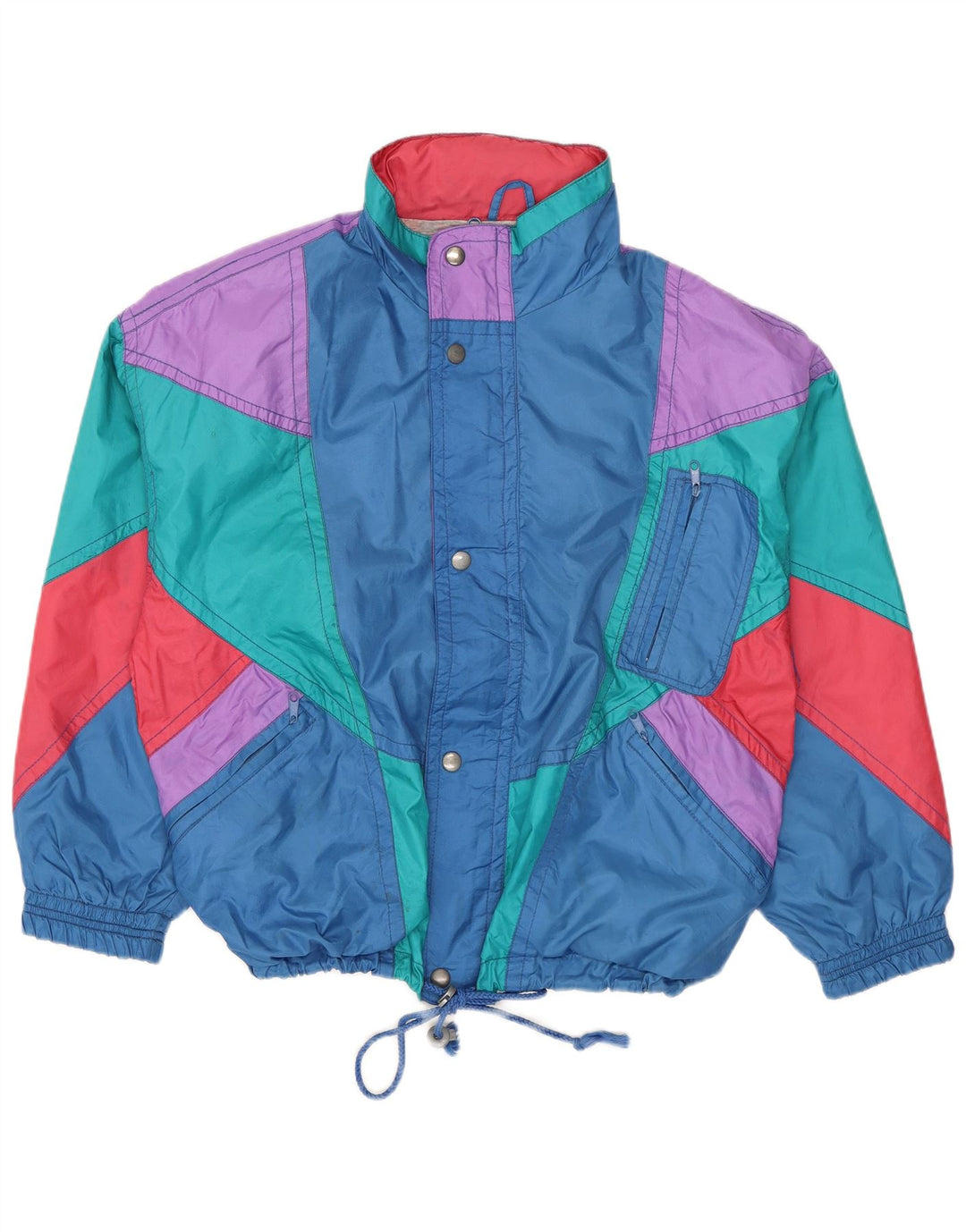 MC Kee's Damen-Trainingsanzug-Top-Jacke, UK 16, groß, mehrfarbig, Farbblock