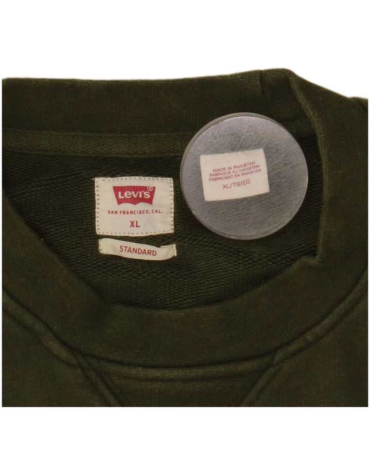 Levi's Herren Standard Sweatshirt Pullover XL Khaki