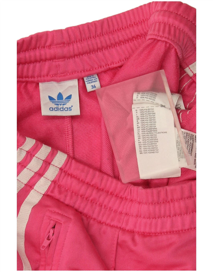 Adidas Damen Trainingshose EU 36 Small Pink Polyester