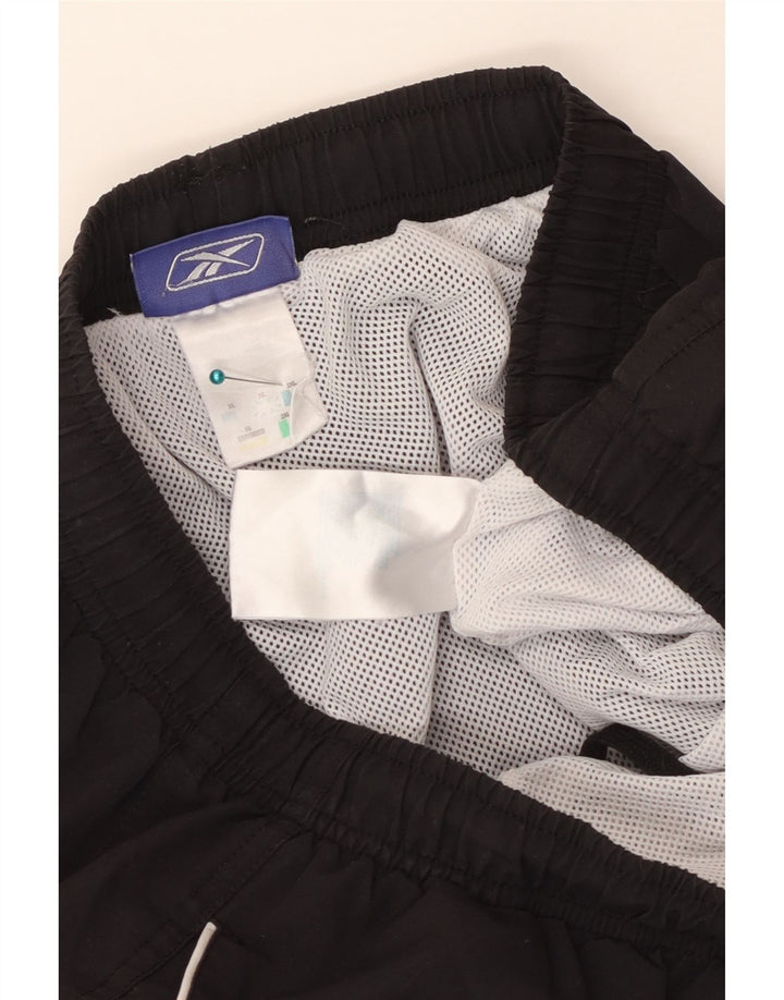 Reebok Herren Sportshorts XL Schwarz Polyester