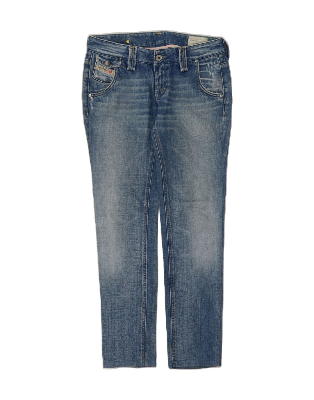 DIESEL Womens Chela Slim Jeans  W26 L29 Blue Cotton Vintage Diesel and Second-Hand Diesel from Messina Hembry 