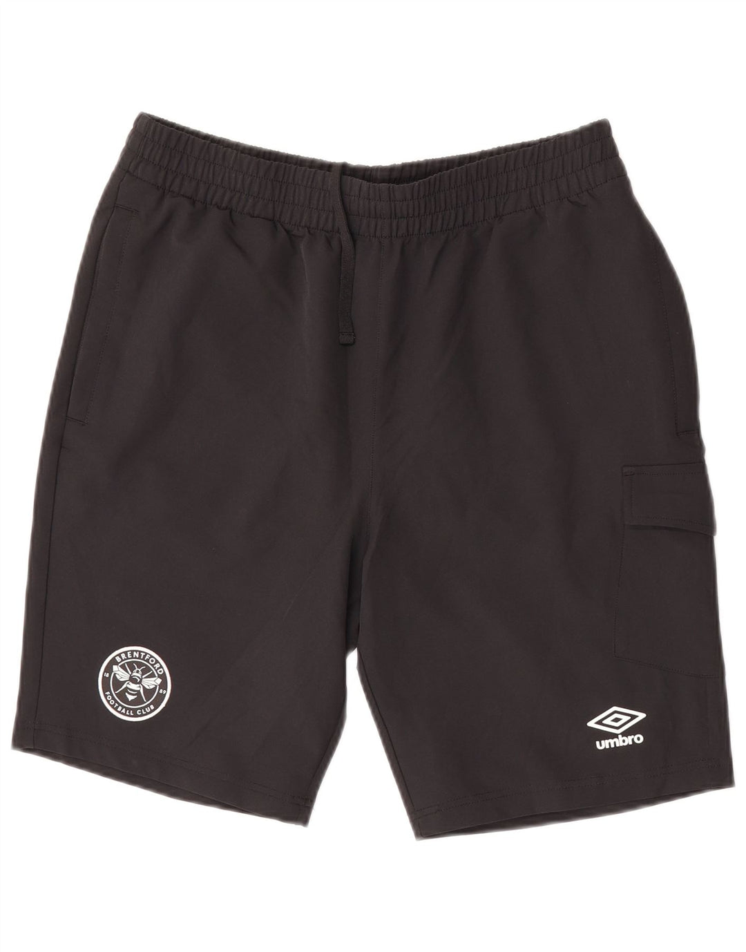 Umbro Herren Brentford FC Sportshorts Mittelschwarzes Polyester