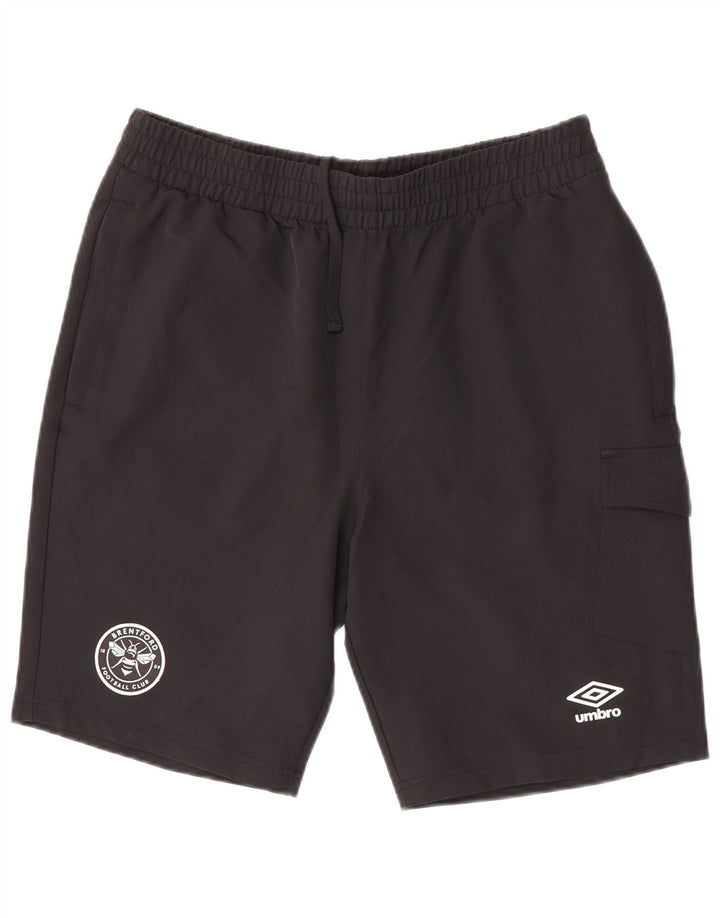 Umbro Herren Brentford FC Sportshorts Mittelschwarzes Polyester