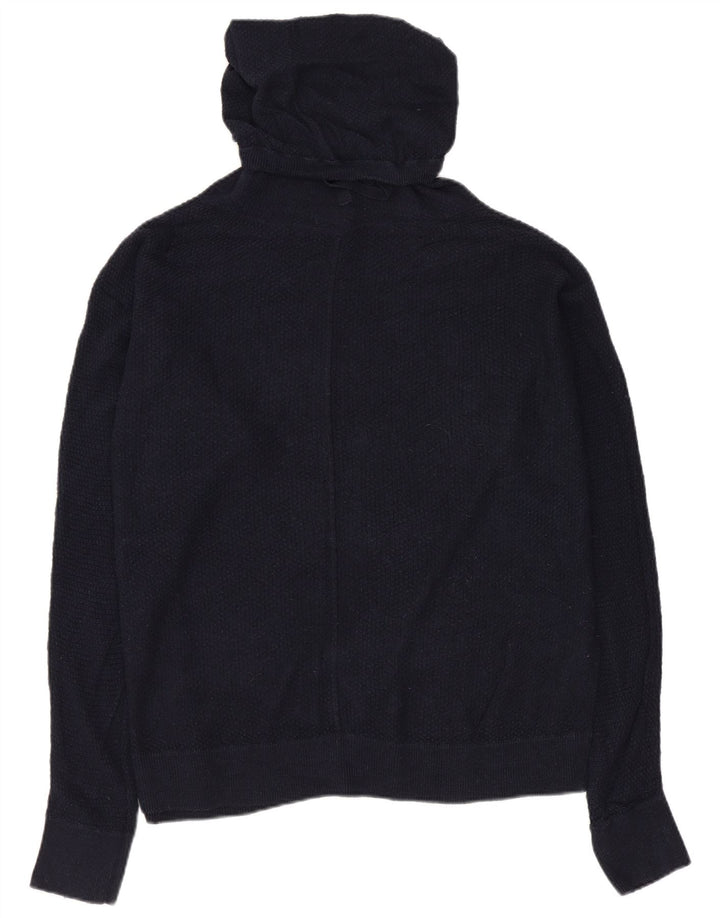 LOUNGE Damen-Pullover mit Rollkragen, übergroß, Gr. 10, Marineblau