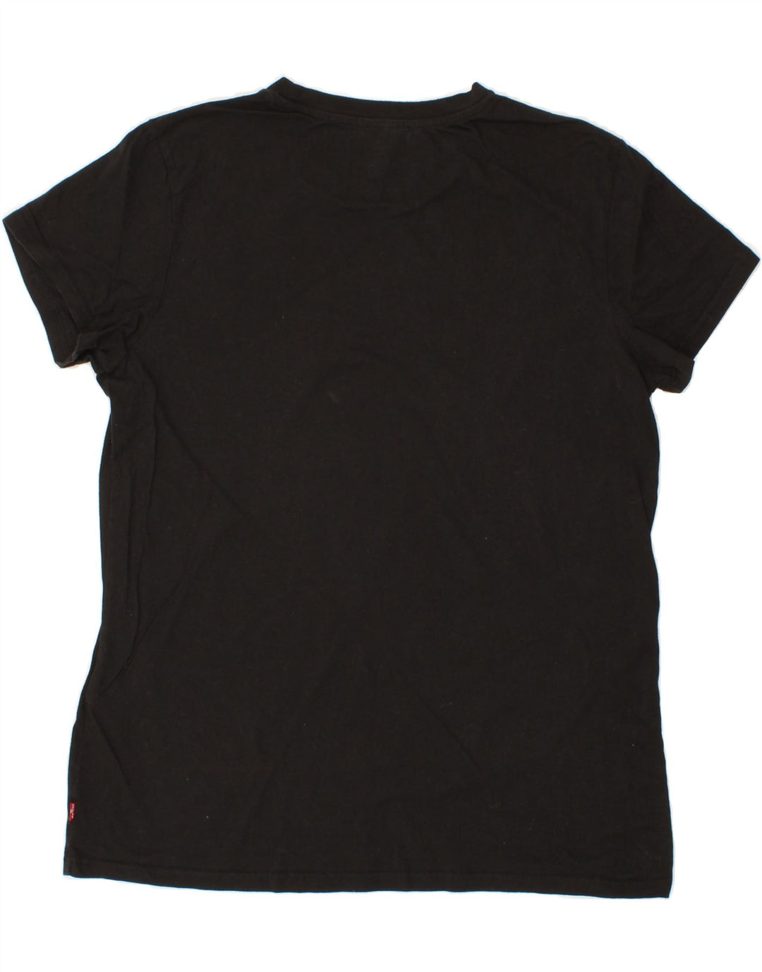 LEVI'S Mens Graphic T-Shirt Top Large Black Cotton Vintage Levi's and Second-Hand Levi's from Messina Hembry 