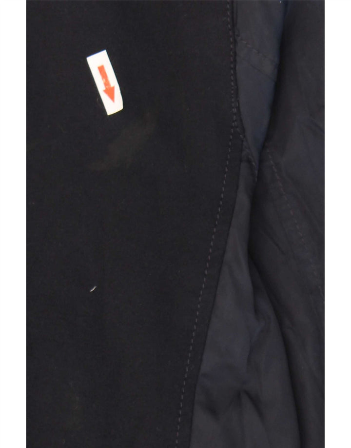 Zara Herren Bomberjacke UK 40 Large Marineblau Farbblock
