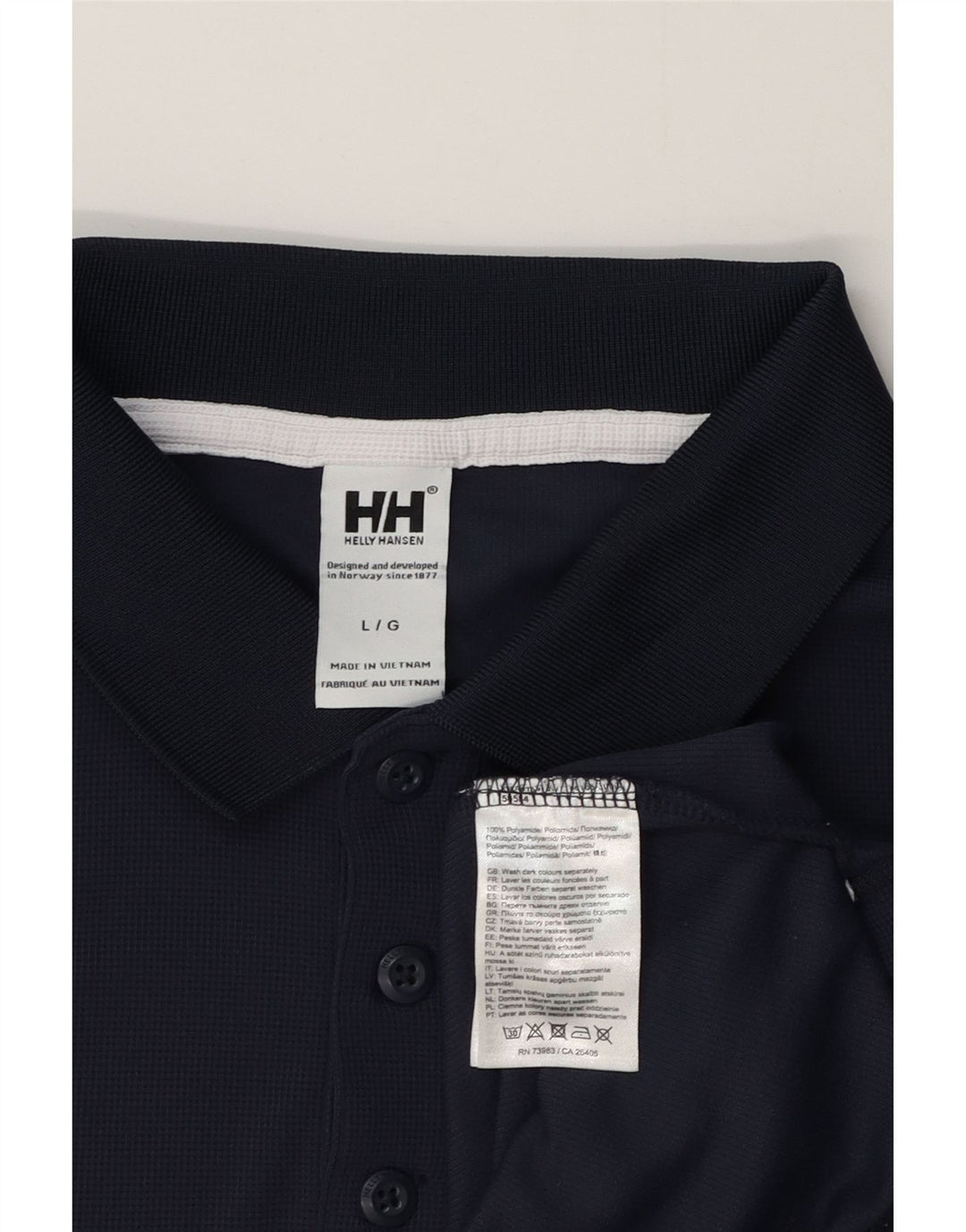 Helly Hansen Herren Poloshirt Large Marineblau