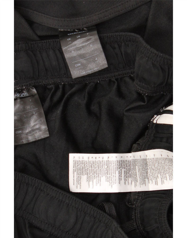 Adidas Herren-Trainingsanzug, 2XL, schwarzes Polyester