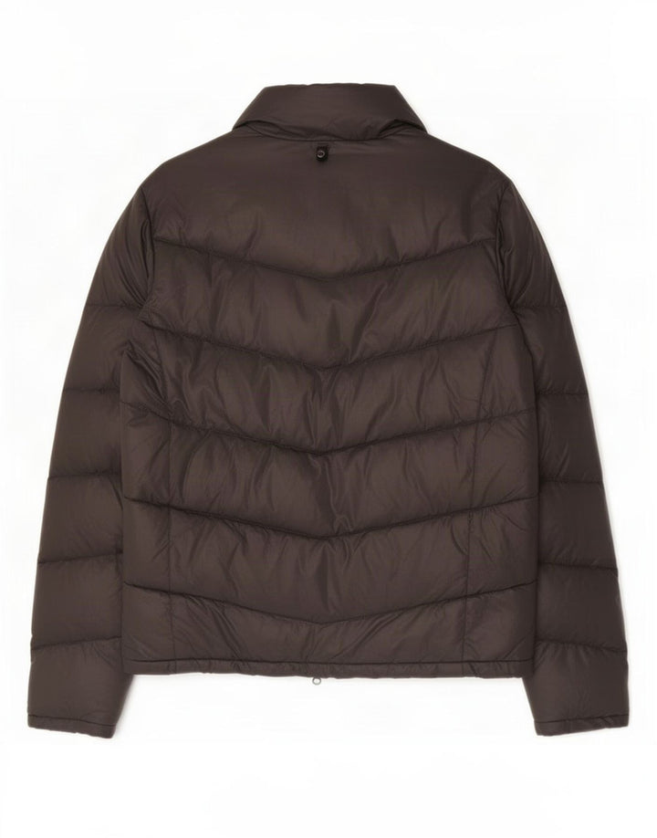 Woolrich Damen Wattierte Jacke UK 14 Mittelgrau