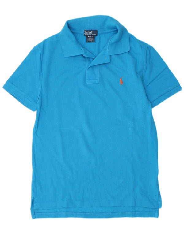 Polo Ralph Lauren Hemd für Jungen, 10–11 Jahre, mittelblaue Baumwolle