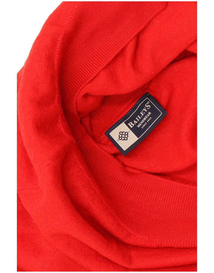 Baileys Rollkragenpullover für Damen, Gr. 14, Rot