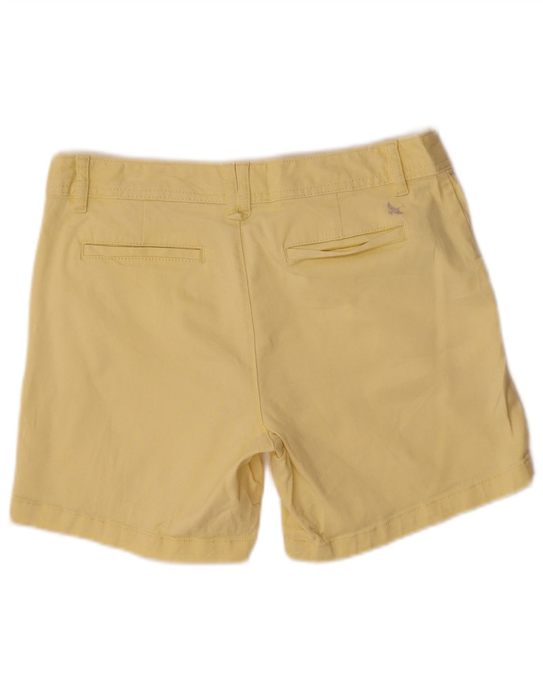 EDDIE BAUER Damen Chinoshorts US 6 Medium W32 Gelbe Baumwolle