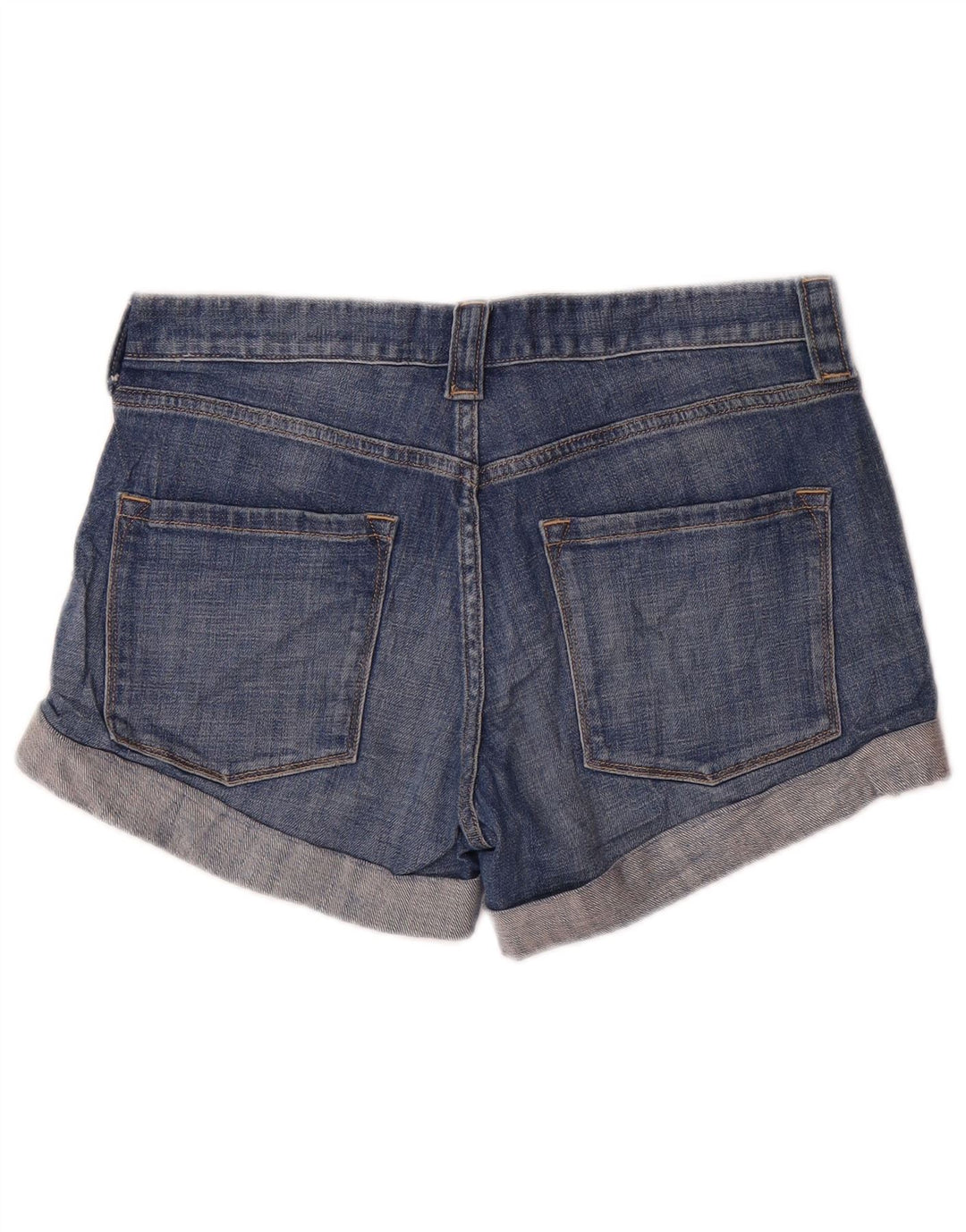 J. CREW Damen Jeansshorts US 4 Small W32 Blaue Baumwolle