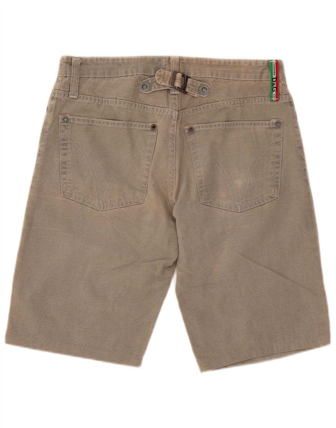 Dolce & Gabbana Herren Jeansshorts W32 mittelgraue Baumwolle