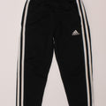 ADIDAS Boys Tracksuit Trousers 4-5 Years  Black Polyester Vintage Adidas and Second-Hand Adidas from Messina Hembry 