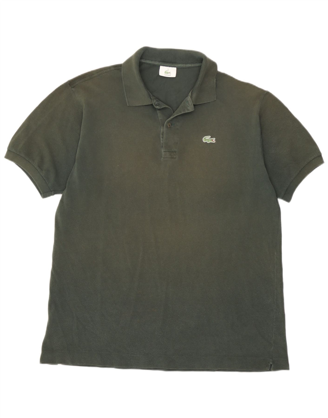 Lacoste Herren Poloshirt US 5 Large Grüne Baumwolle