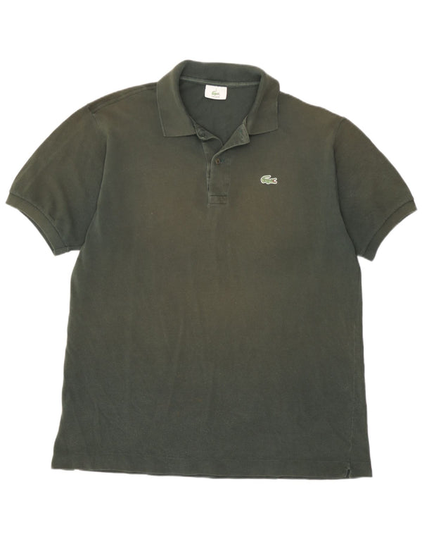 Lacoste Herren Poloshirt US 5 Large Grüne Baumwolle