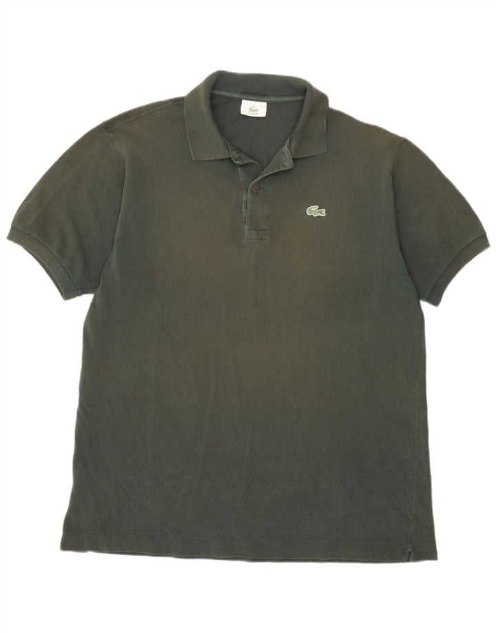 Lacoste Herren Poloshirt US 5 Large Grüne Baumwolle