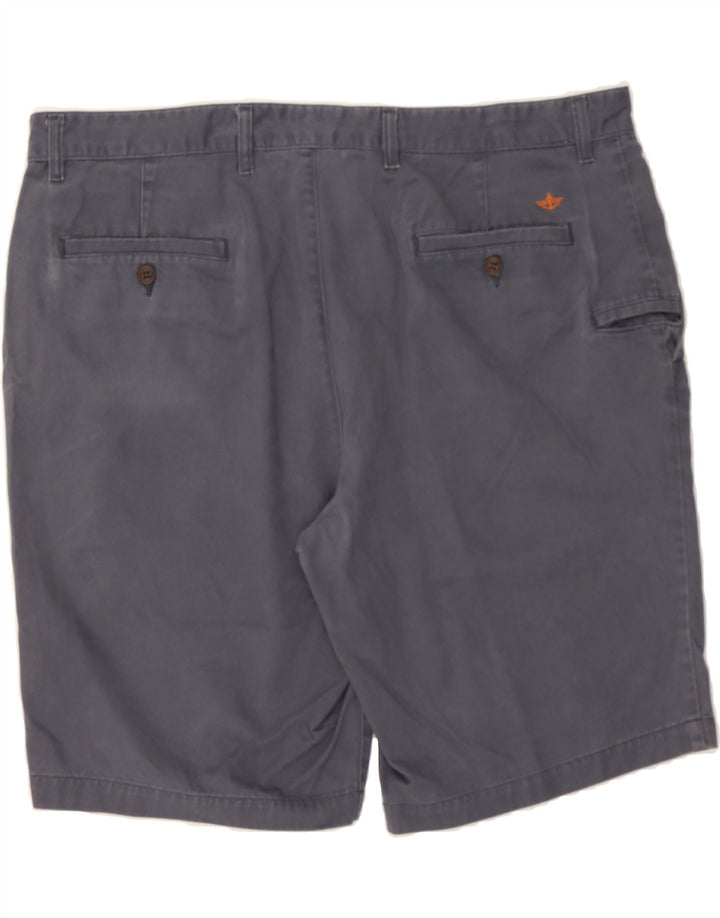 DOCKERS Mens Cargo Shorts W40 XL Navy Blue Cotton Vintage Dockers and Second-Hand Dockers from Messina Hembry 