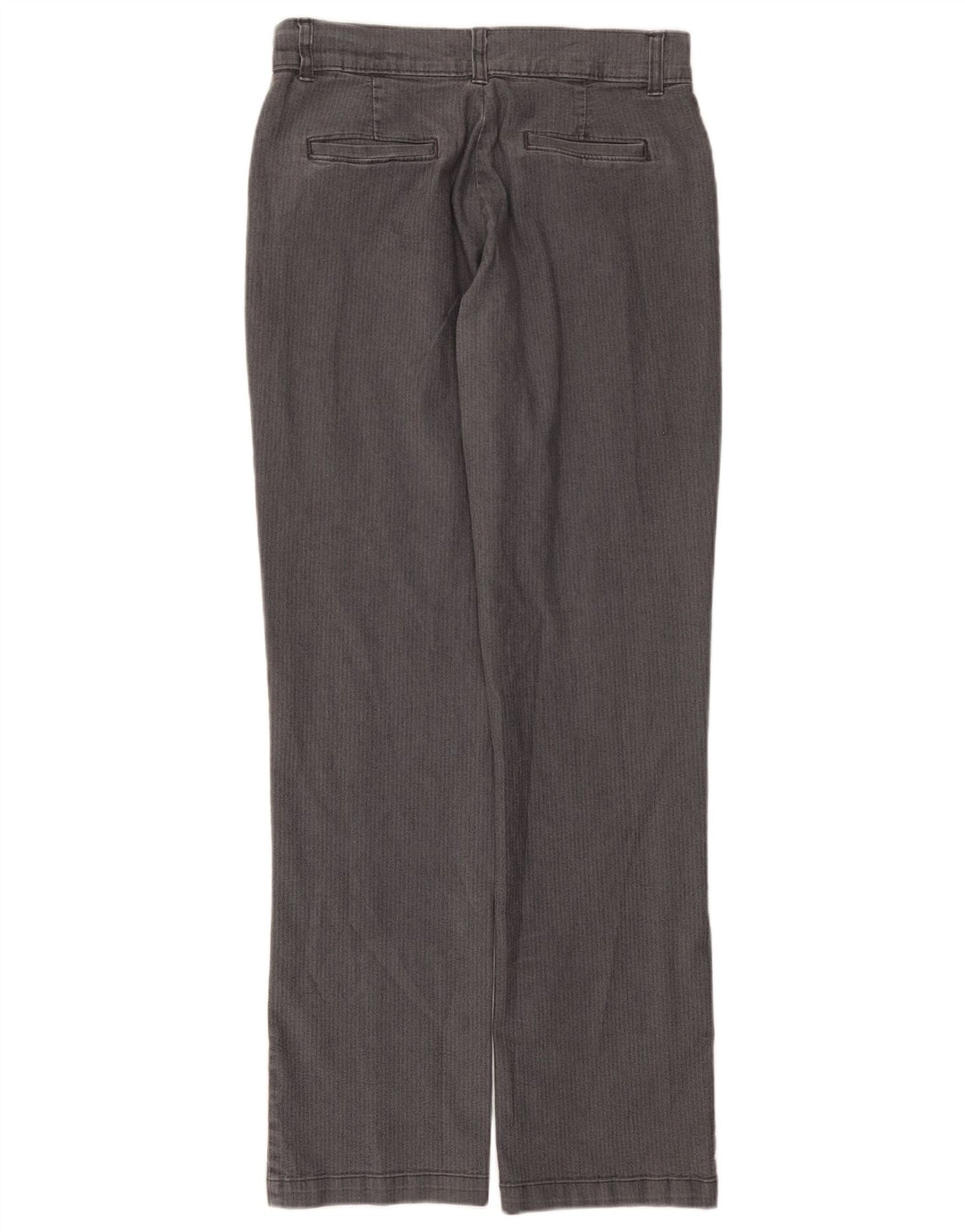LEE Damen Riders Freizeithose US 8 Medium W30 L32 Graues Fischgrätenmuster