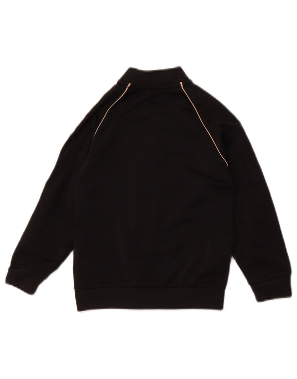 ADIDAS Jungen-Trainingsanzug-Top-Jacke, 2–3 Jahre, schwarzes Polyester