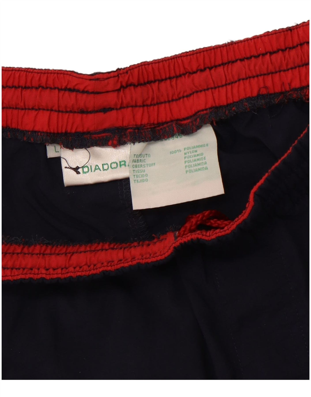 DIADORA Herren-Sportshorts, groß, marineblau, Polyamid
