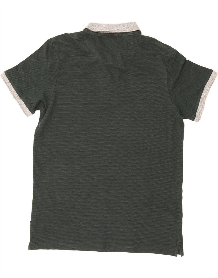 JACK & JONES Mens Polo Shirt XL Green Vintage Jack & Jones and Second-Hand Jack & Jones from Messina Hembry 