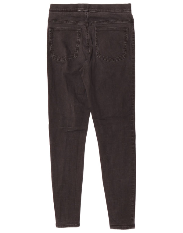 Marks & Spencer Womens Jegging Jeans UK 10 Small W28 L29 Black Cotton