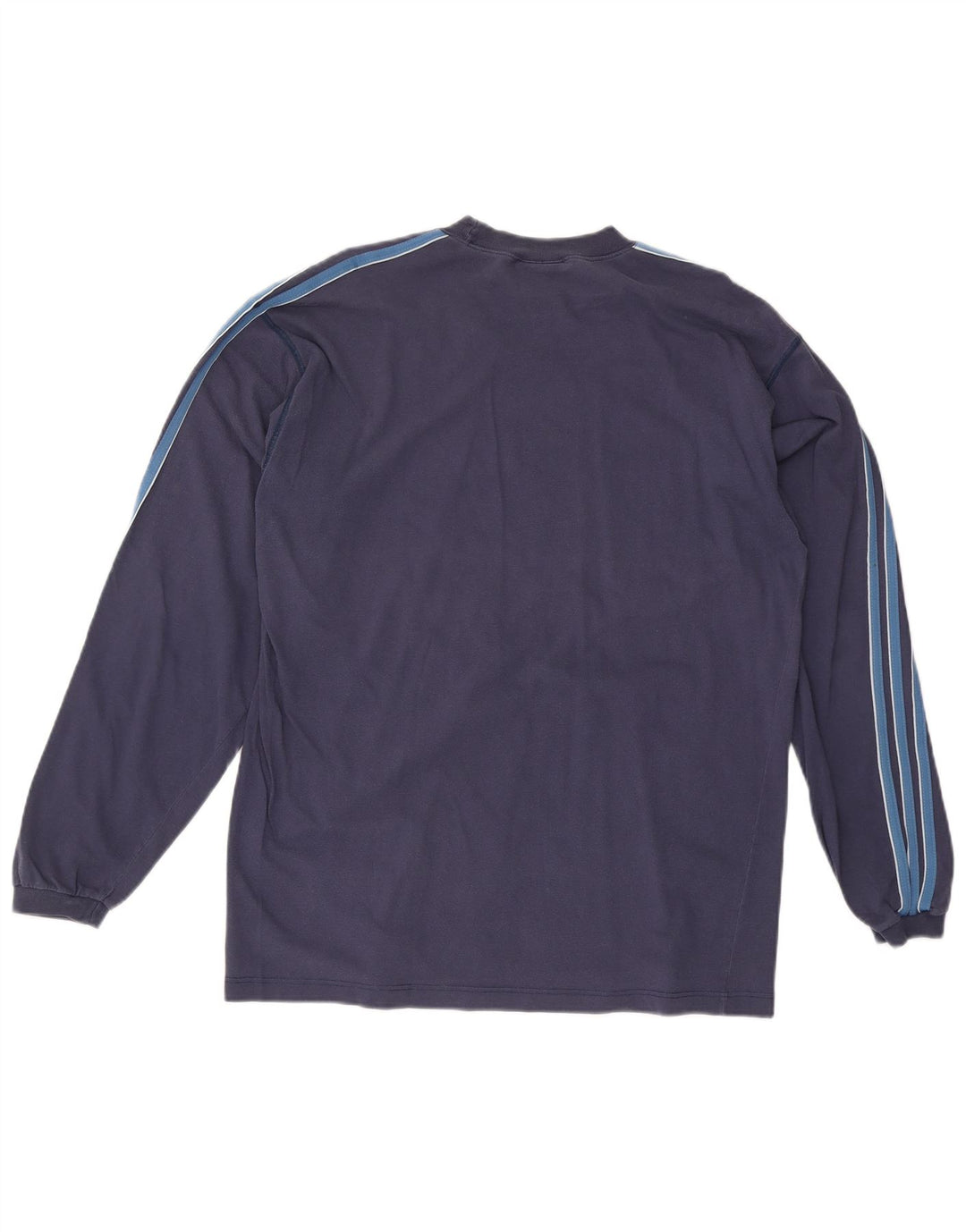 Adidas Herren Top Langarm UK 42/44 Large Marineblau