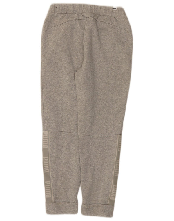 Puma Womens Graphic Trainingshose Jogger UK 6 XS Grau meliert