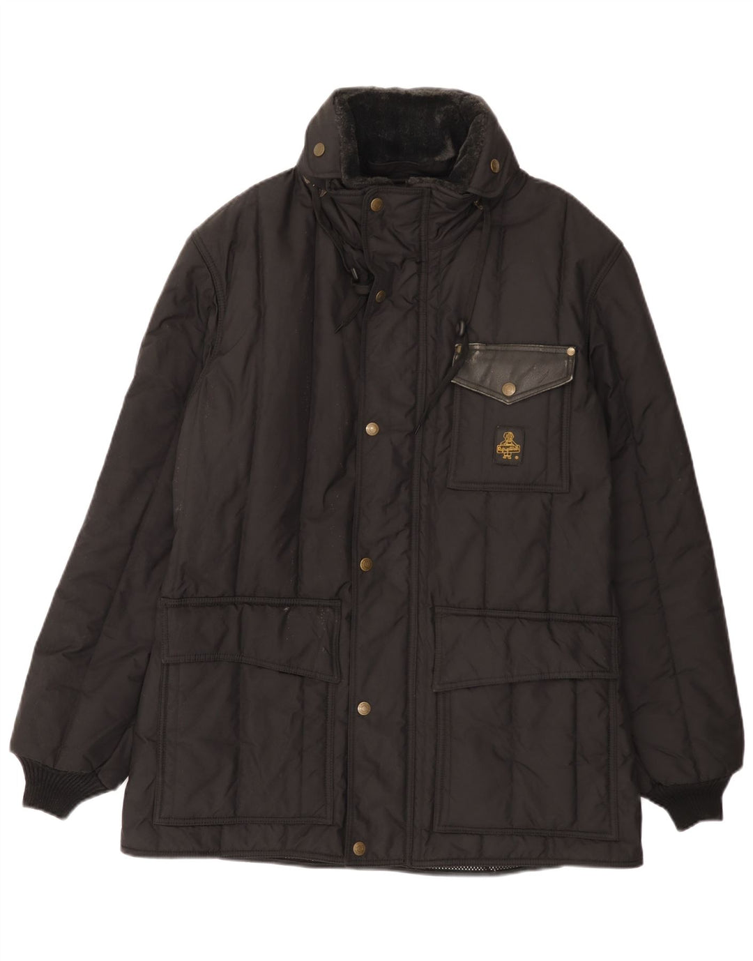 Refrigiwear Herren Cruz Wattierte Jacke UK 42 XL Schwarz Polyamid