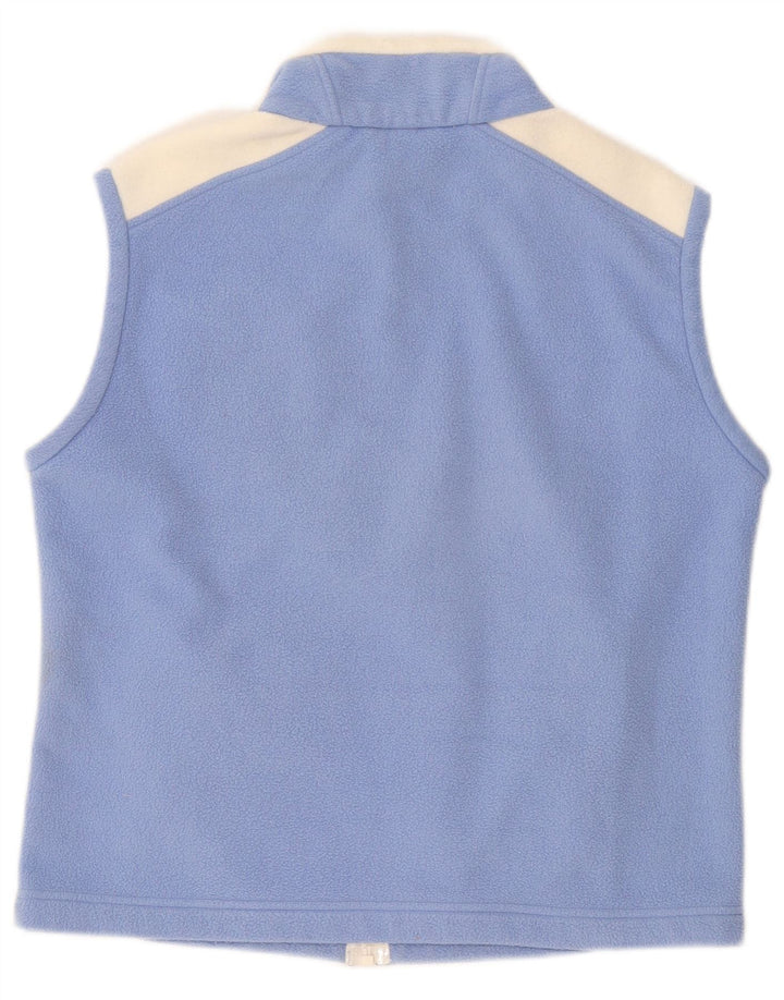 Musto Fleece-Weste für Jungen, 11–12 Jahre, mittelblaues Farbblock-Polyester