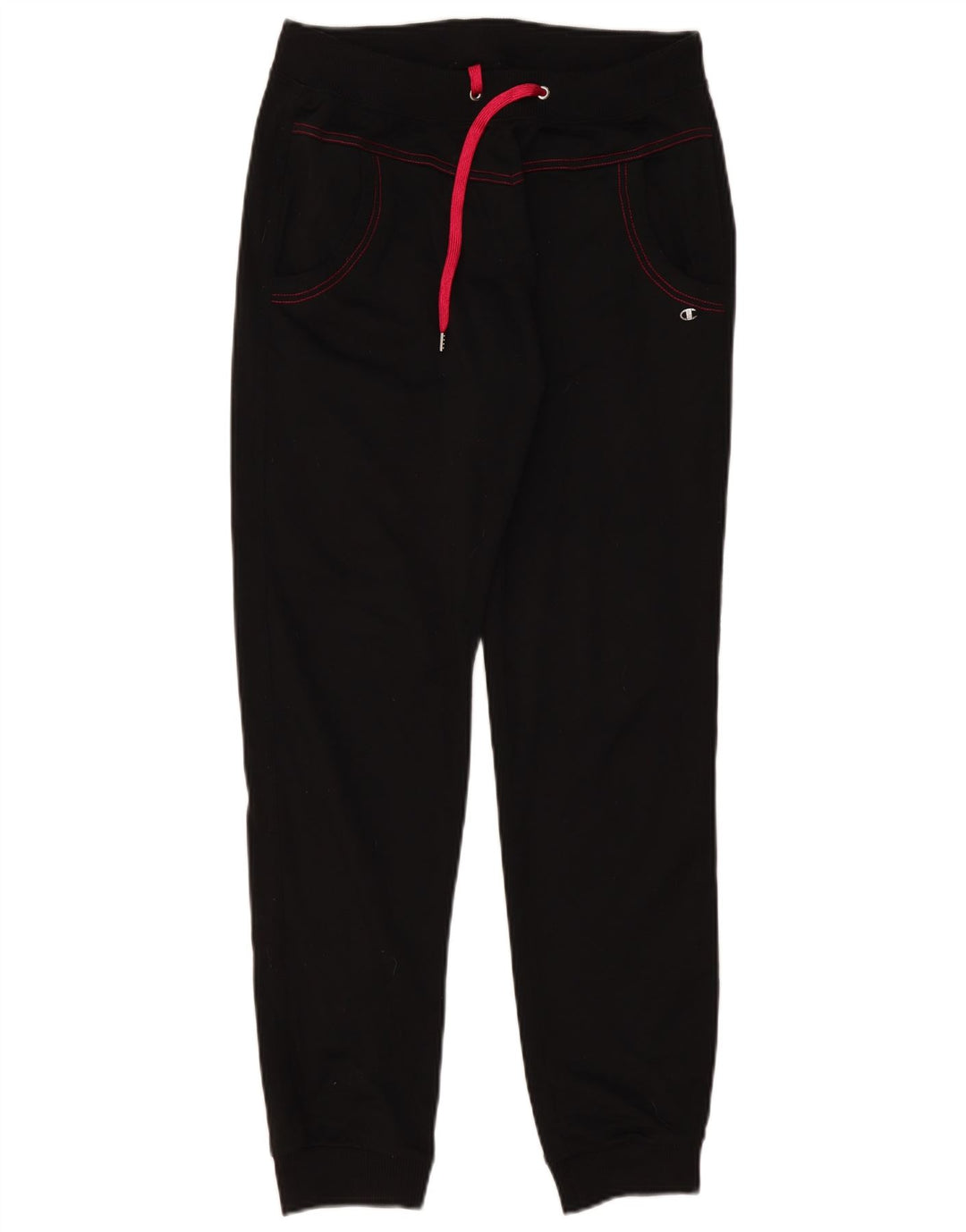 Champion Damen Trainingshose Jogger UK 14 Medium Schwarz