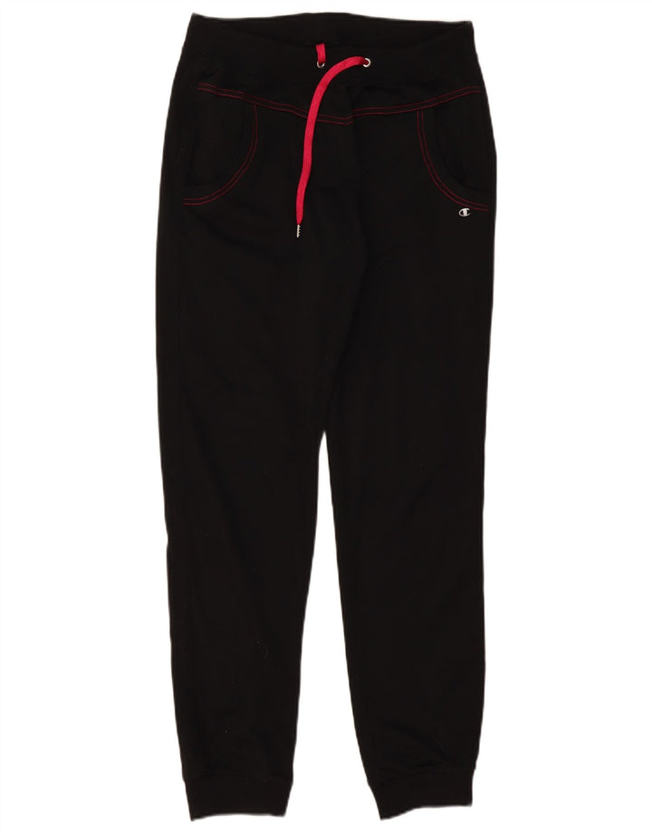 Champion Damen Trainingshose Jogger UK 14 Medium Schwarz
