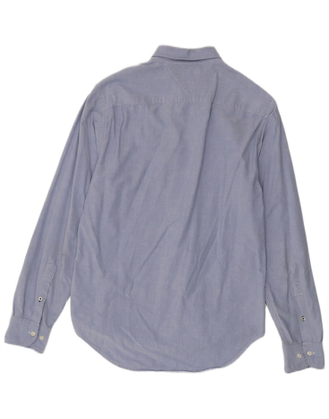 Tommy Hilfiger Herren New York Fit Hemd mittelblaue Baumwolle