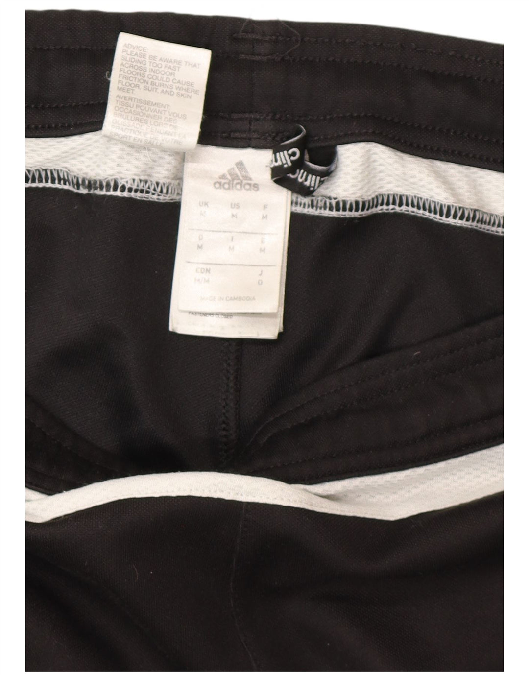 ADIDAS Herren Climalite Trainingshose Mittelschwarz Farbblock