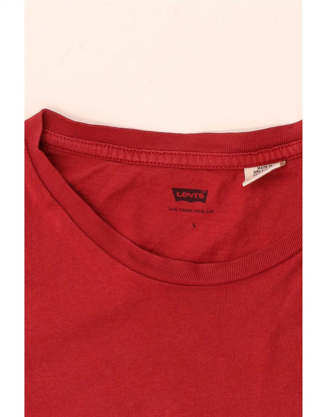 Levi's Herren T-Shirt Top Small Rot