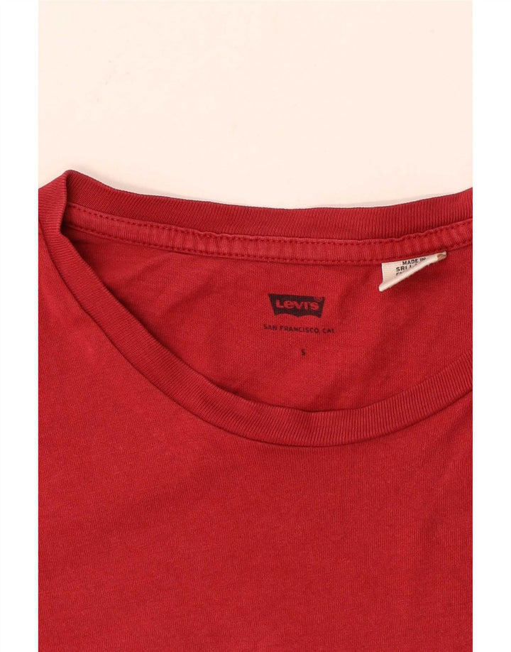Levi's Herren T-Shirt Top Small Rot